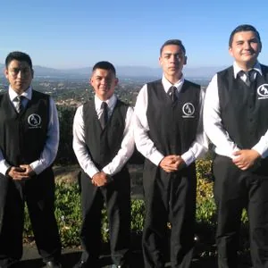 A&A Parking team overlooking the San Fernando Valley