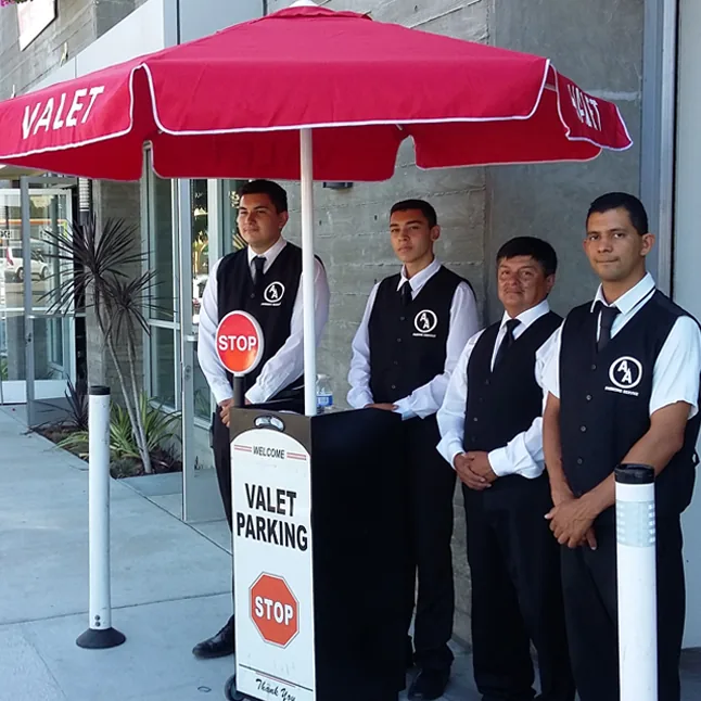 A&A valet crew group photo